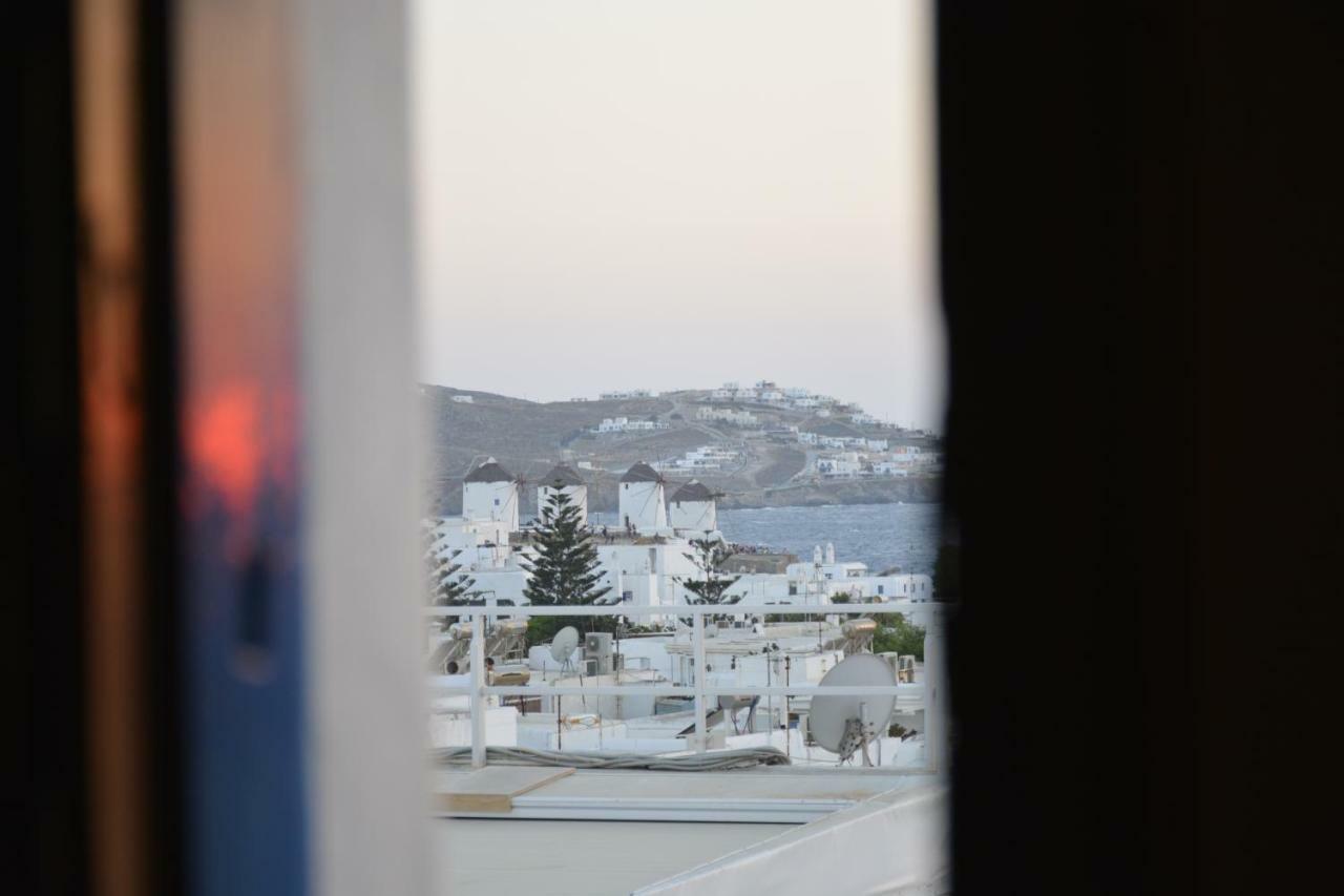 Bright & Relaxing Loft With Attic Room In The Heart Of Mykonos City Mykonos Town Exteriér fotografie